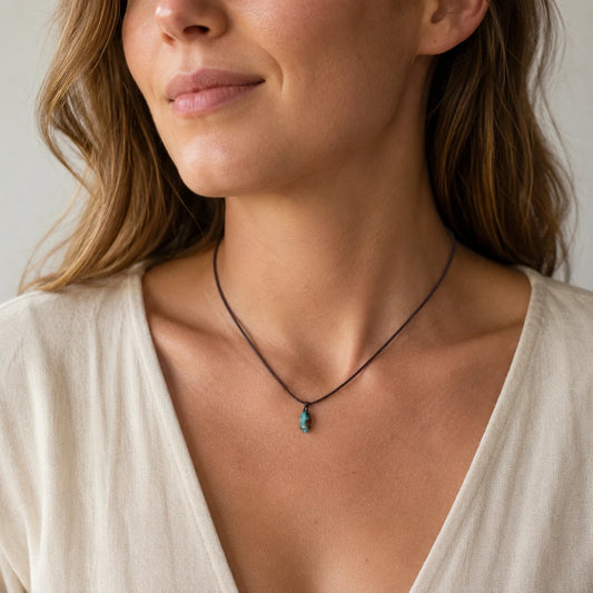 Solitary Stone Necklace
